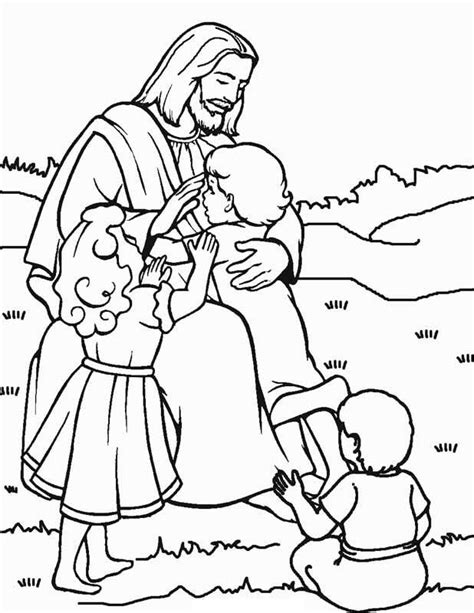 Jesus Ama Tr S Crian As Para Colorir Imprimir E Desenhar Colorir Me