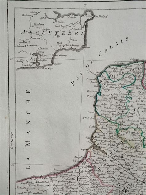 Nederland Kaart Vlaanderen Santini Venezia Mappa Da Atlante