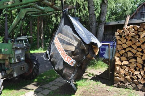 Nordforest Big Bag für Brennholz Holztransport lagerung