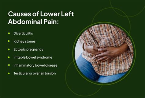 Pain in Lower Left Abdomen: 10 Possible Causes