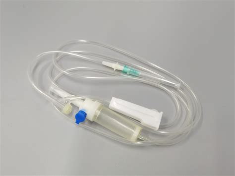 Medical Disposable Sterile Iv Set Infusion Set With Needle For Single