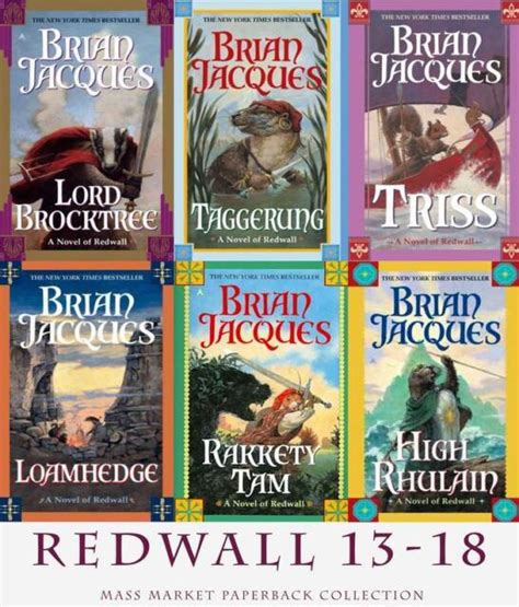 Redwall Ser Lord Brocktree By Brian Jacques Mass Market Reprint