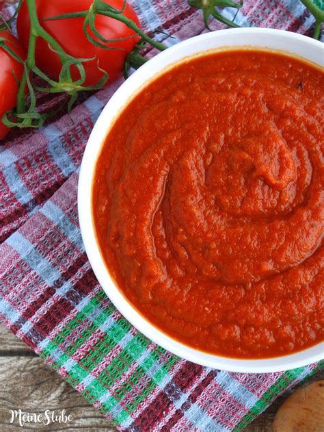 Pizzasauce Selber Machen Mit Frischen Bio Tomaten Meinestube