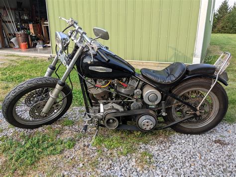 Reviving A Custom Hardtail Shovelhead Harley Davidson Forums