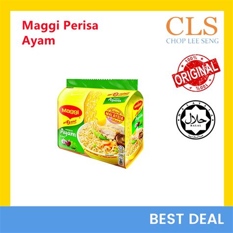 Cls Maggi Ayam Mee Mi Segera Perisa Ayam Chicken Instant Noodle Bag