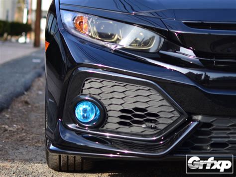 Fog Light Overlays For 10thgen Honda Civic Hatchback 2017