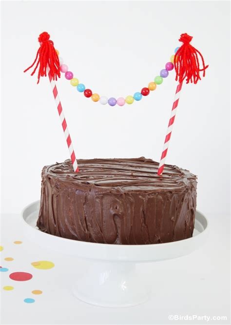 3 Easy DIY Cake Bunting Ideas to Make - Party Ideas | Party Printables Blog