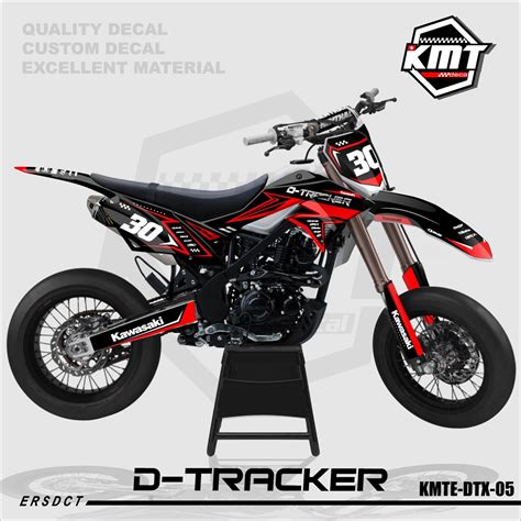 Jual Decal Dtracker 150 Supermoto Full Body Decal Klx Dtracker 150 Full