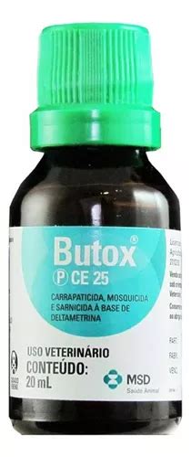 Butox Ml Veneno Pulgas Carrapatos Moscas Mercadolivre