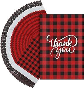 Amazon Cholemy Pcs Plaid Christmas Mailer Bags For Clothing