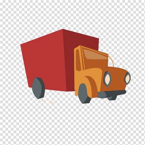 Car Truck Euclidean Truck Box Car Transparent Background PNG Clipart