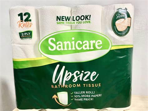 Sanicare Upsize Bathroom Tissue 12 Rolls Lazada Ph