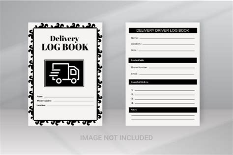 Delivery Driver Logbook Kdp Interior Graphic By Vmsit Creative Fabrica