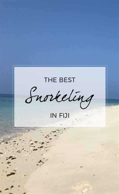 The Best Snorkeling in Fiji | Remarkable Honeymoons