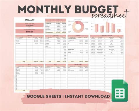 The Power Of Budget Planning In 2024 Budget Spreadsheet Template