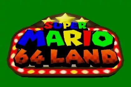 PLAY: Super Mario 64 Land 3D , Mario bros game