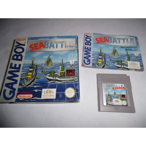 Jeu Game Boy Sea Battle Bataille Navale Gb