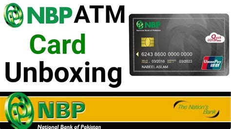 Nbp Atm Card Unboxing National Bank Pakistan Atm Card Unboxing Nbp