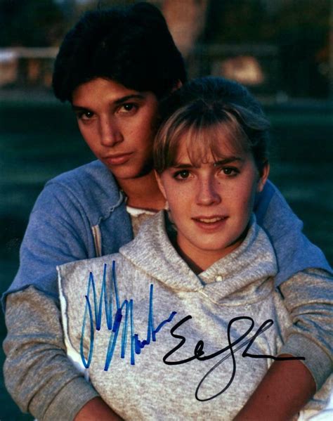 Ralph Macchio Elisabeth Shue Signed 8x10 Picture Autographed Photo with ...