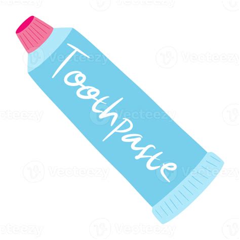 Toothpaste Hand Drawn Png