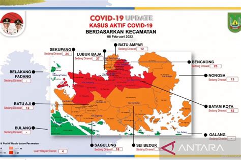 Kasus Covid Terus Meningkat Kecamatan Di Batam Zona Merah