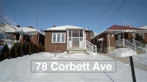 78 Corbett Ave Toronto ON YouTube