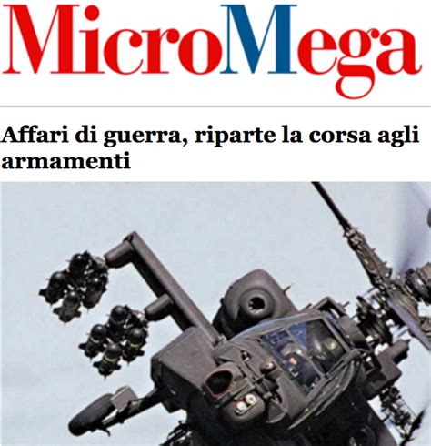 Affari Di Guerra Riparte La Corsa Agli Armamenti Milx Osservatorio