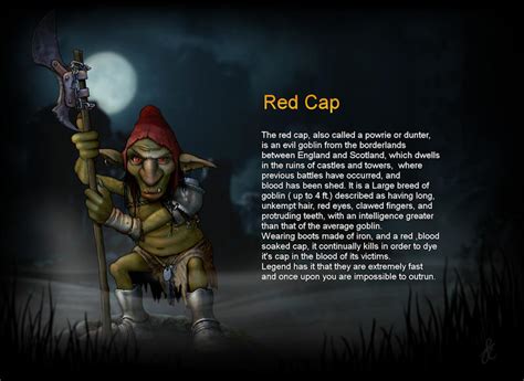 Redcap Goblin by Eggmungus on DeviantArt