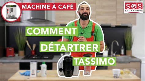 Comment Effectuer Un D Tartrage Sur Une Machine Caf Tassimo