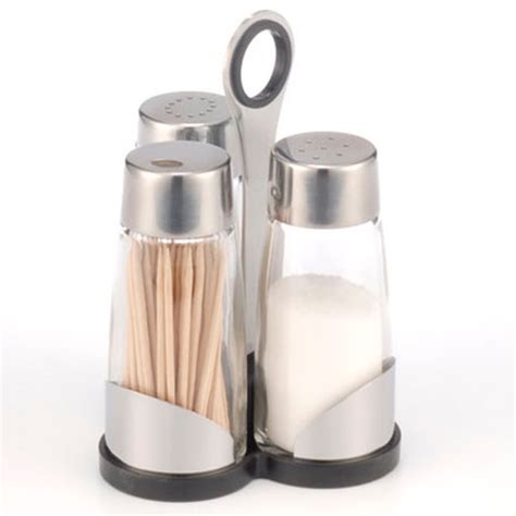 Salt And Pepper Set W Toothpick Holder At Best Price In Hong Kong Tin