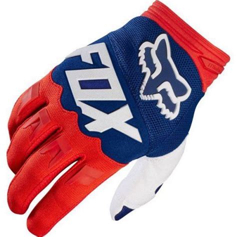 Sell Red/Blue/White Sz M Fox Racing Dirtpaw Race Gloves Motocross ...