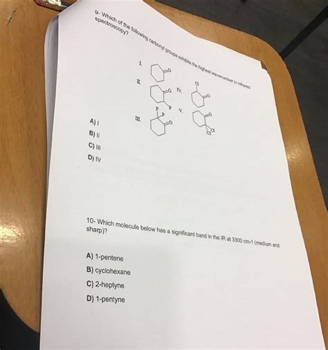 Answered 9 Which Of The Following Carbonyl Bartleby