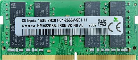 Amazon In Buy R M SK HYNIX 16GB DDR4 3200 16GB 2Rx8 PC4 3200AA SE1 11