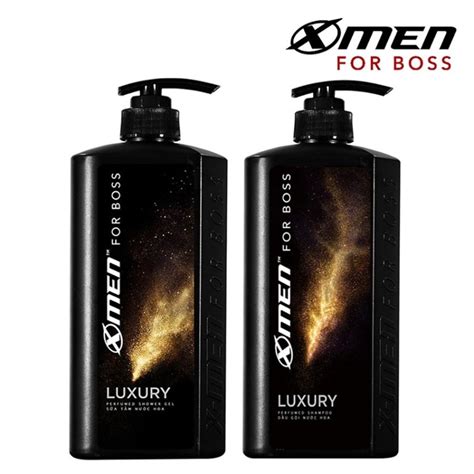 Sữa Tắm Nước Hoa X-MEN For Boss Luxury Vàng (650g)