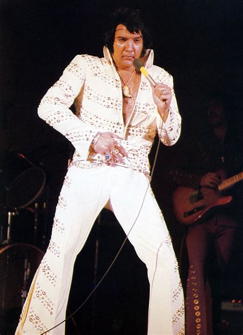 1973 White Nail Suit Elvis Jumpsuits Elvis Presley Elvis