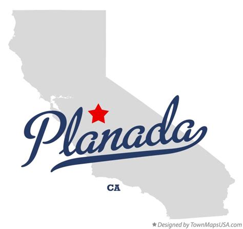 Map of Planada, CA, California