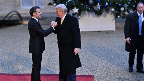 Trump Gets The Red Carpet Treatment In Paris Ahead Of Notre Dame