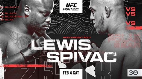 Ufc Fight Night Derrick Lewis Y Serghei Spivac Fecha Hora Canal Tv