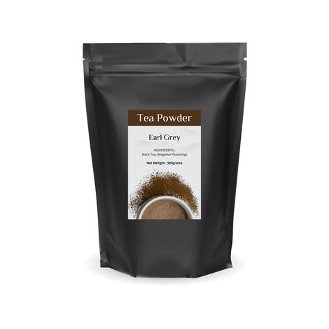 500grams Bubble Tea use Earl Grey Black Tea Powder – AIHERBS