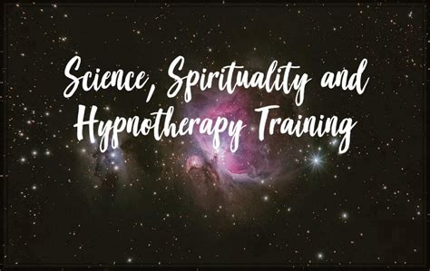 Science Spirituality And Hypnotherapy Training Institute Of