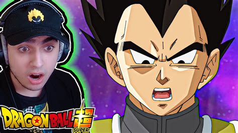 CHEATER VEGETA VS FROST Dragon Ball Super REACTION Episode 34 YouTube