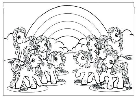 Unicorn Rainbow Coloring Pages at GetColorings.com | Free printable ...