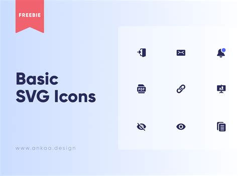 Dribbble - Basic SVG ICONS.png by Shruti Gupta