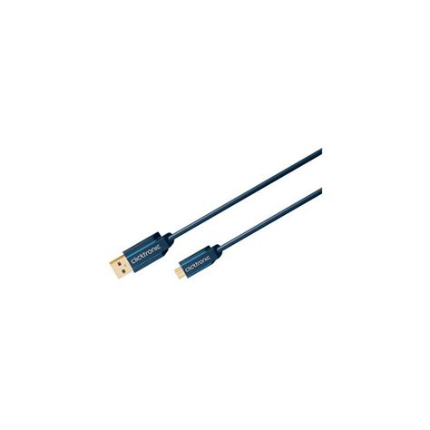 Clicktronic CLICK CAS 70127 USB 2 0 Kabel A Stecker Auf Mini B