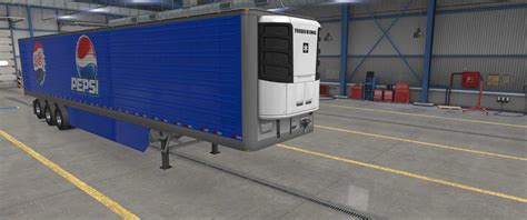 SCS Ref Trailer Skin Pepsi 1 46 ATS Euro Truck Simulator 2 Mods