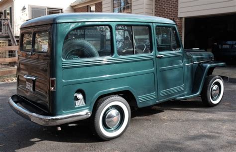 1955 Willys Station Wagon For Sale On Bat Auctions Sold For 25500