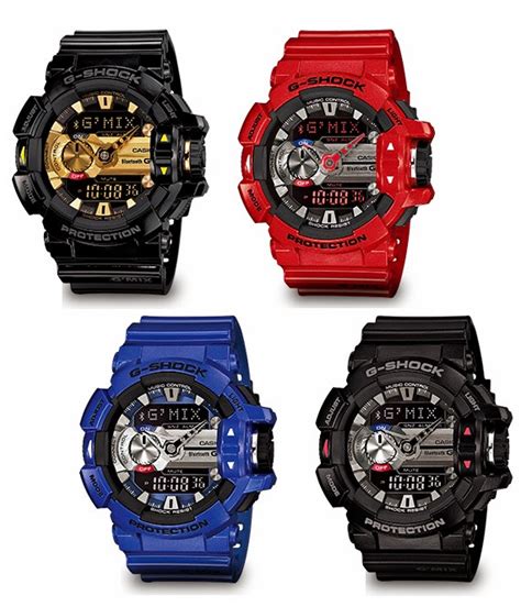 Casio G Shock Gmix Gba 400 Watch Bluetooth Link With Smartphone Control