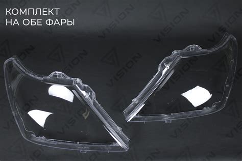 Новые стекла фар Ниссан Патрол Y62 с 2010 г.в. • Купить