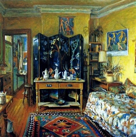 Yellow room with screen II; Margaret Olley; 1997 | eHive