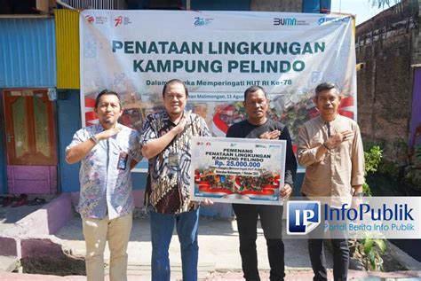 InfoPublik Pelindo Tuai Prestasi Bantu Tata Lingkungan